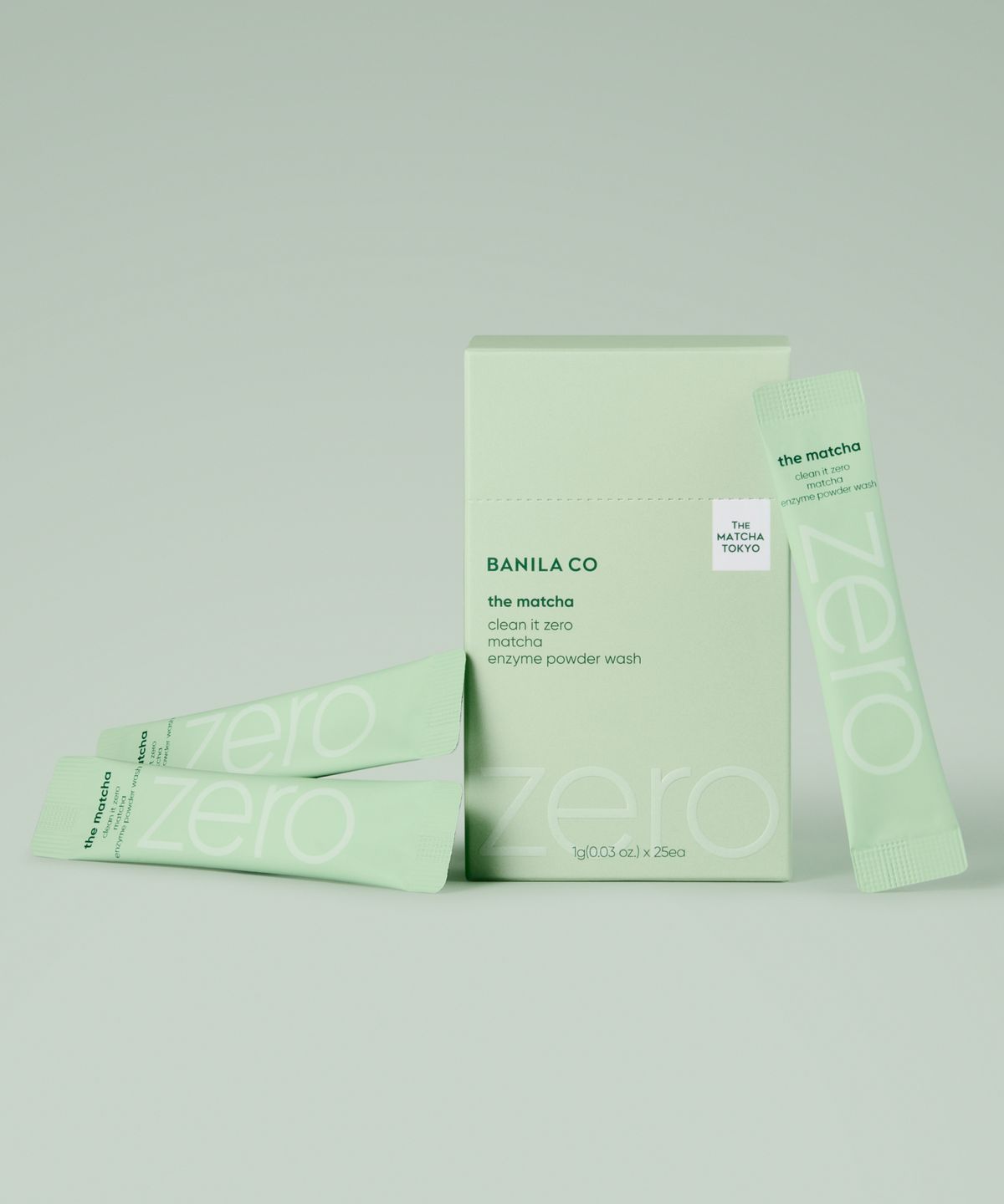 바닐라코(BANILACO) 클린잇제로 말차 엔자임 파우더 워시 (1g*25)