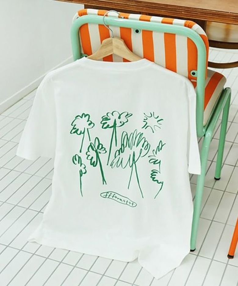 Wan 작가, ffforesttt 반소매 티셔츠
