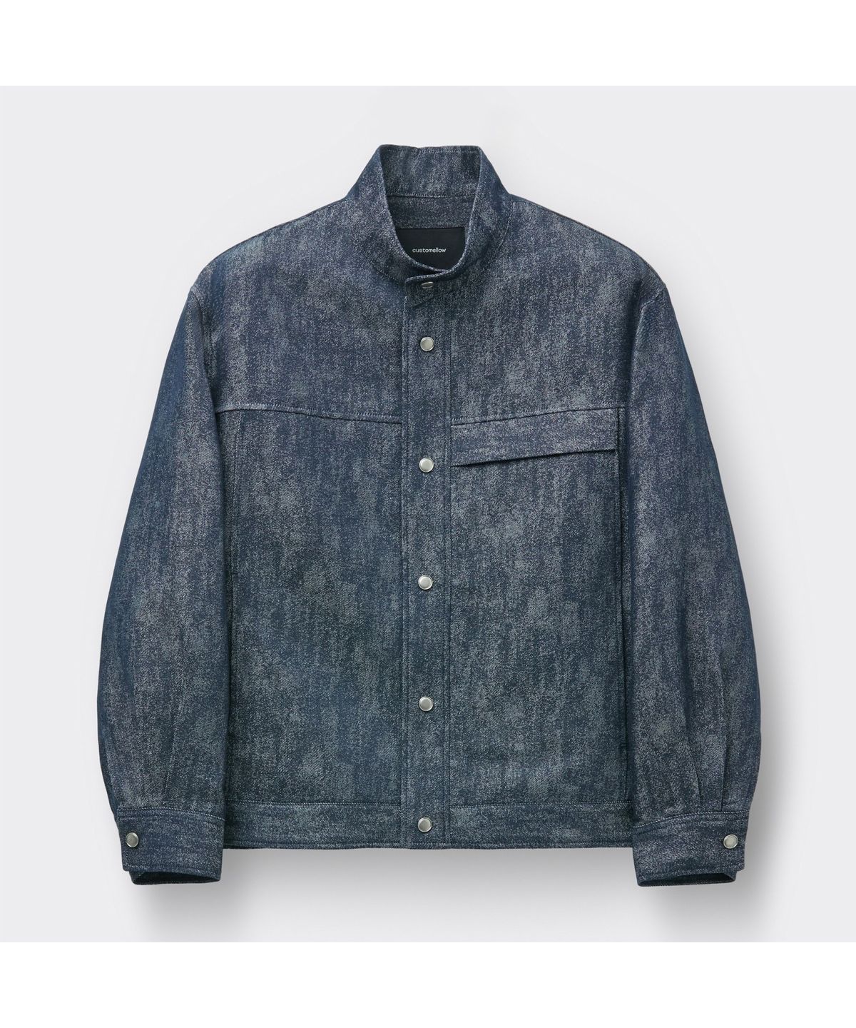커스텀멜로우(CUSTOMELLOW) Blue Stand Collar Jacket CWJAM26302BUX