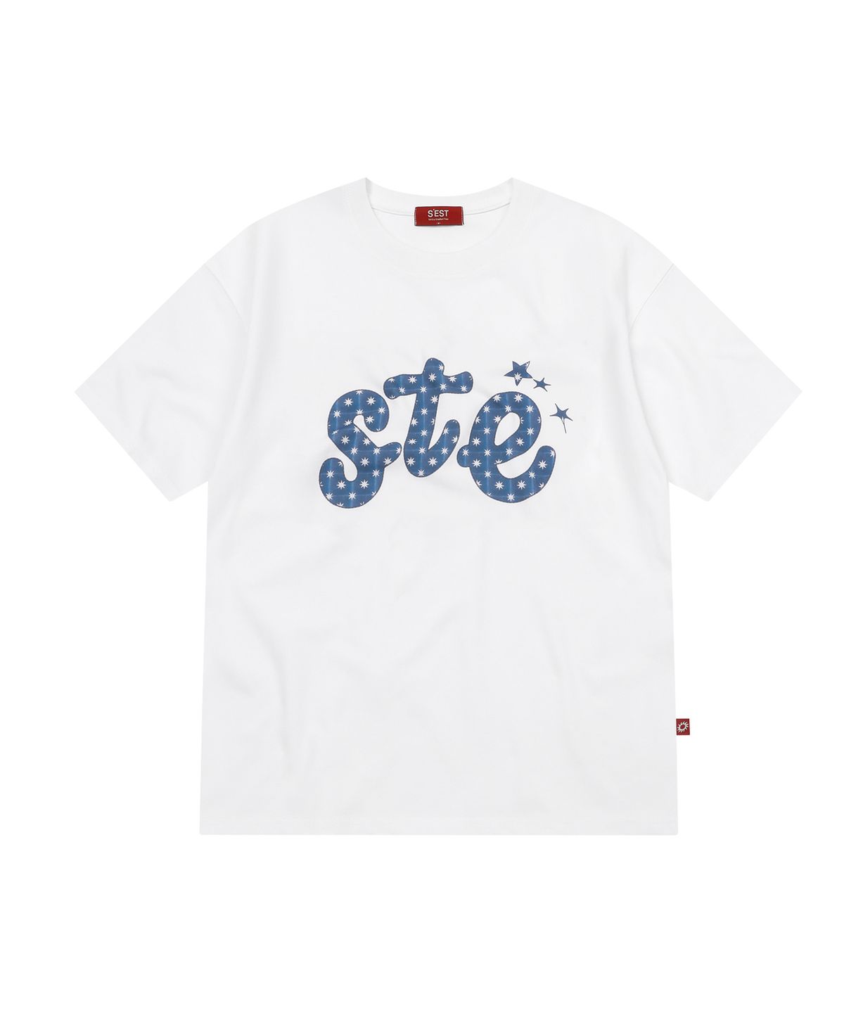에스이에스티(S'EST) Ste Star T-shirts White