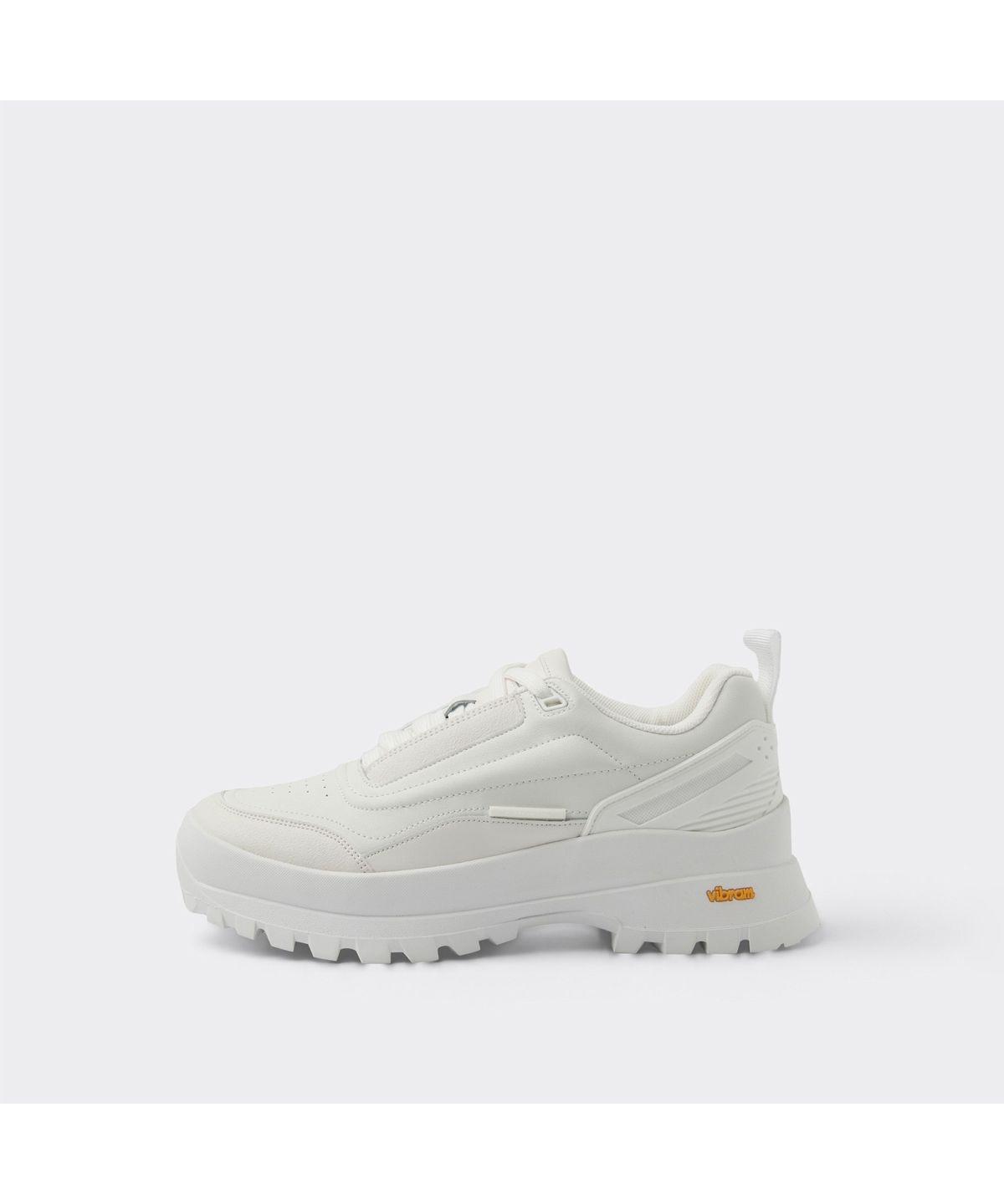 커스텀멜로우(CUSTOMELLOW) White Leather Sneakers CU4AX26102WHX