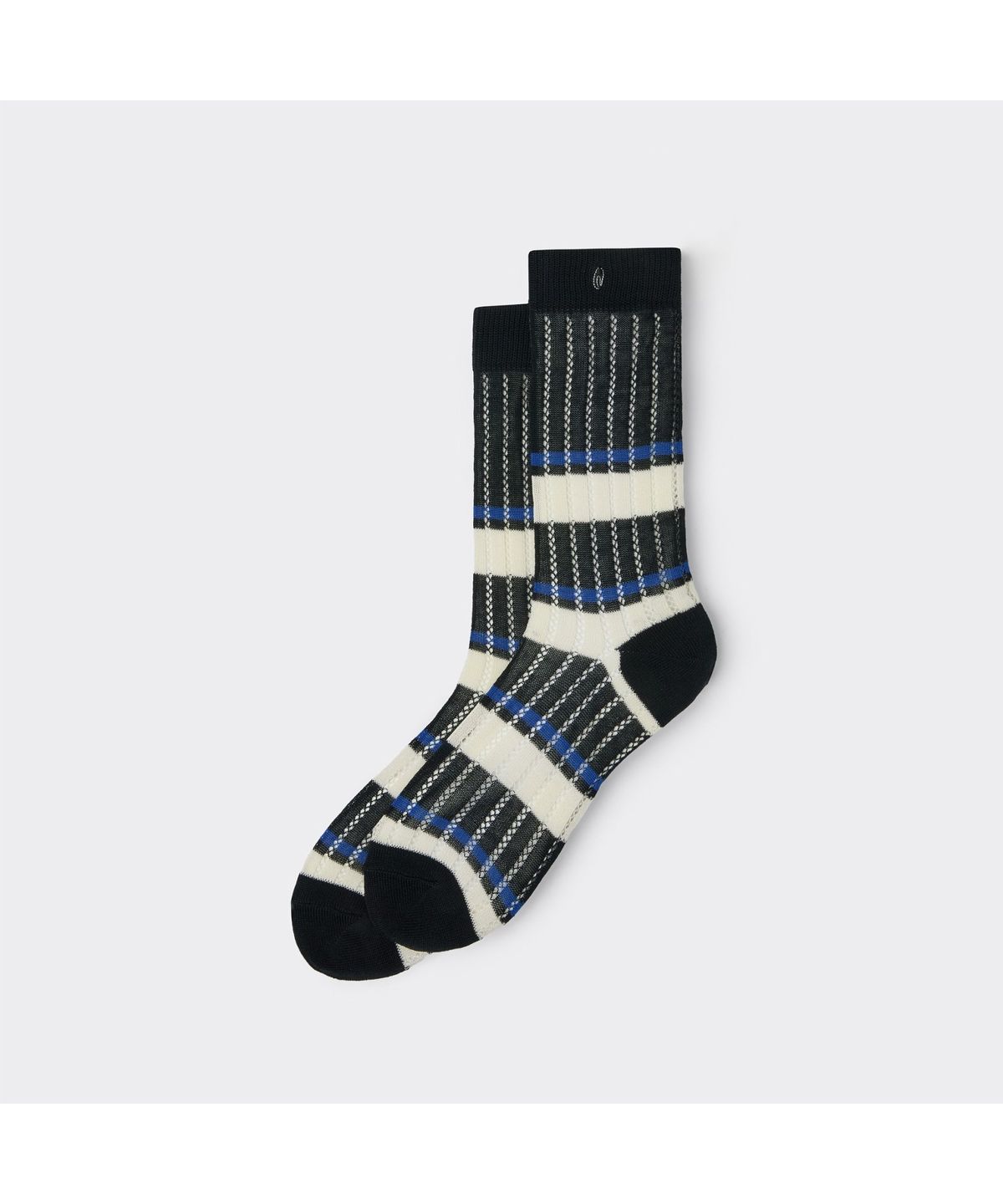 커스텀멜로우(CUSTOMELLOW) White Stripe Socks CALAX26107WHX