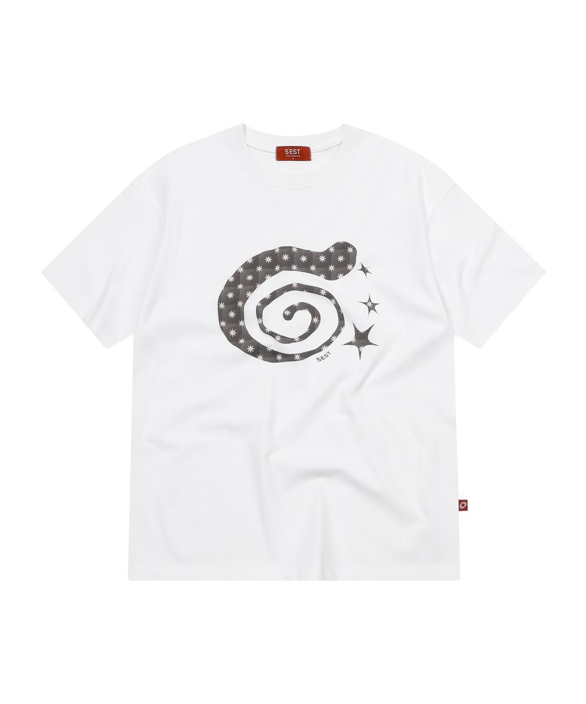 에스이에스티(S'EST) Whelk Logo T-shirts White