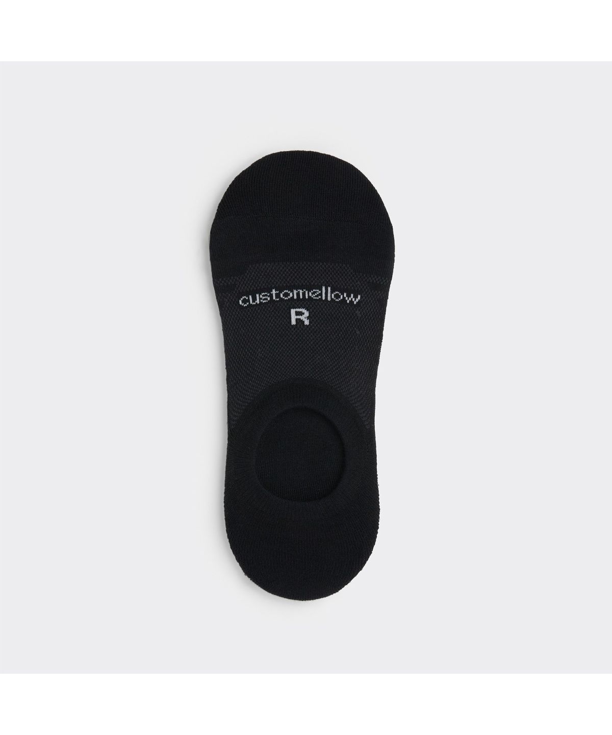커스텀멜로우(CUSTOMELLOW) Black Hidden Socks CALAX26201BKX