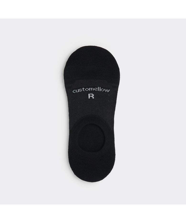 Black Hidden Socks CALAX26201BKX