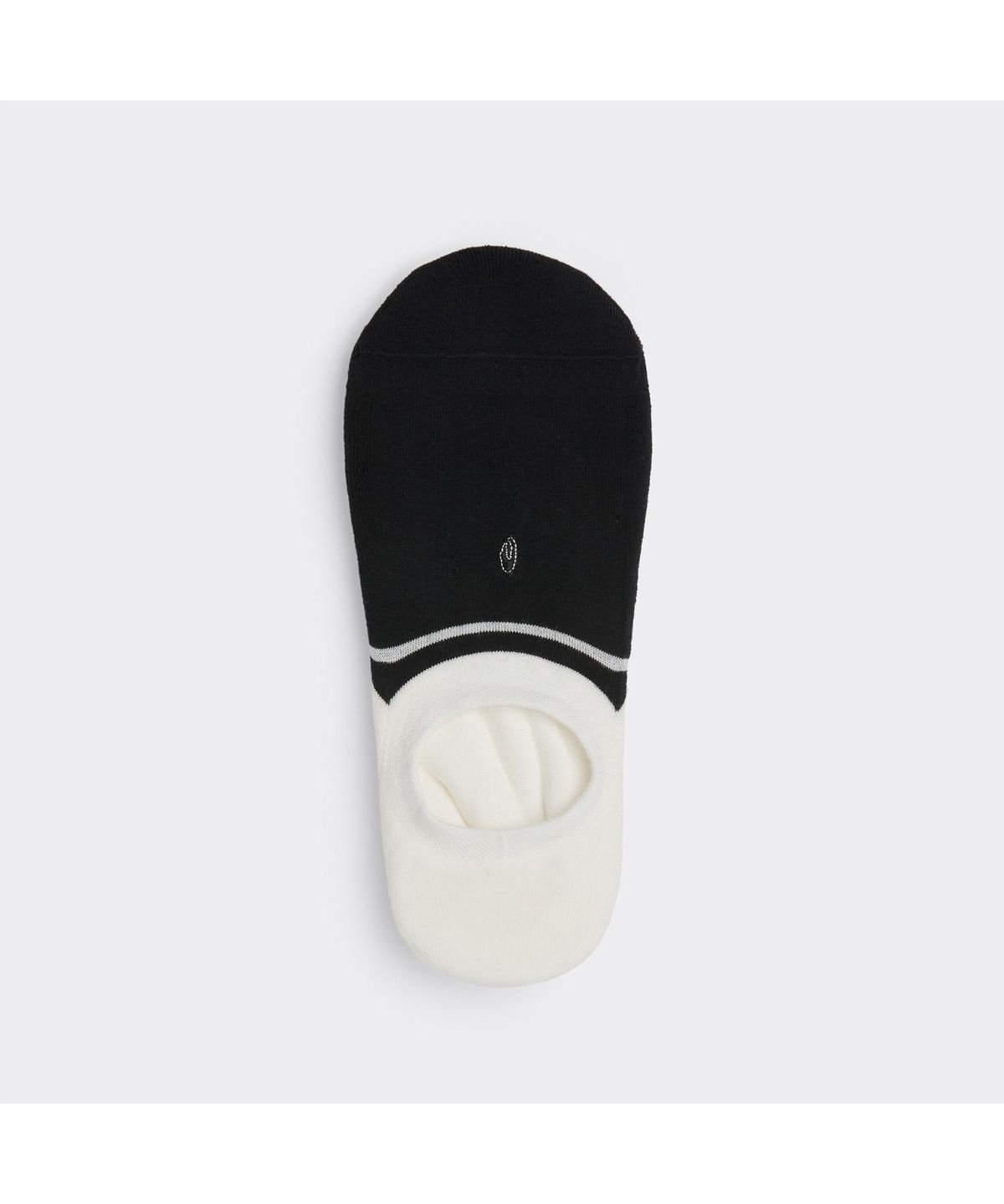커스텀멜로우(CUSTOMELLOW) Black Block Hidden Socks CALAX26202BKX