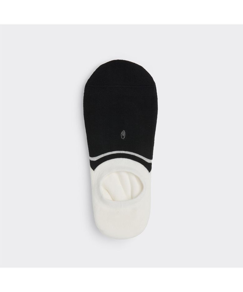 Black Block Hidden Socks CALAX26202BKX