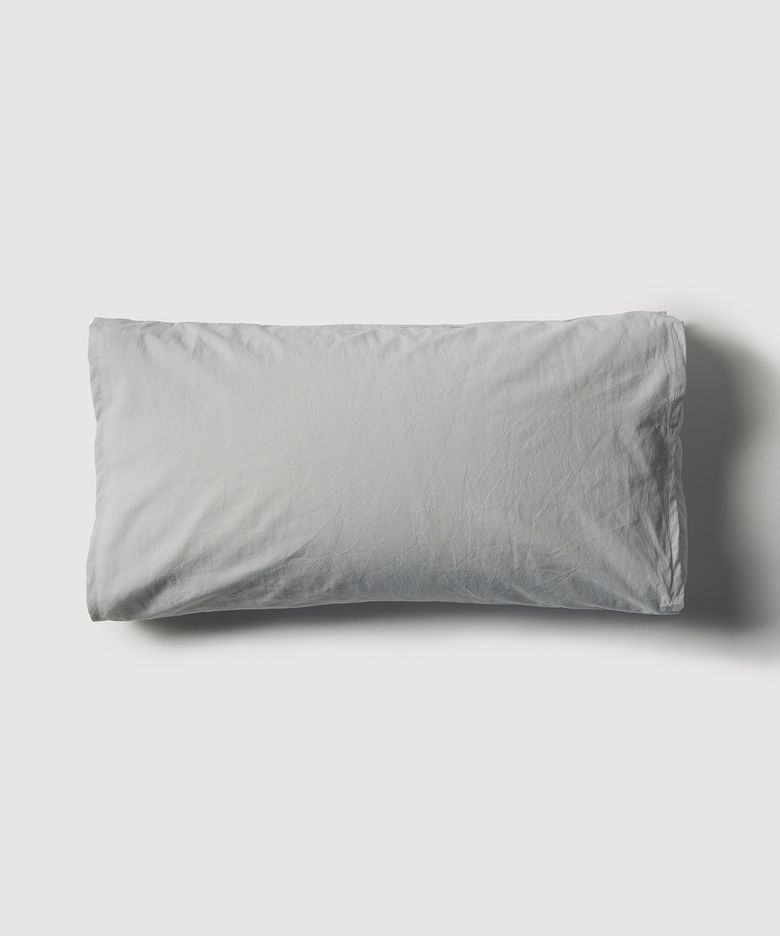 높낮이를 조절하는 순면 비즈베개 50X25cm 그레이