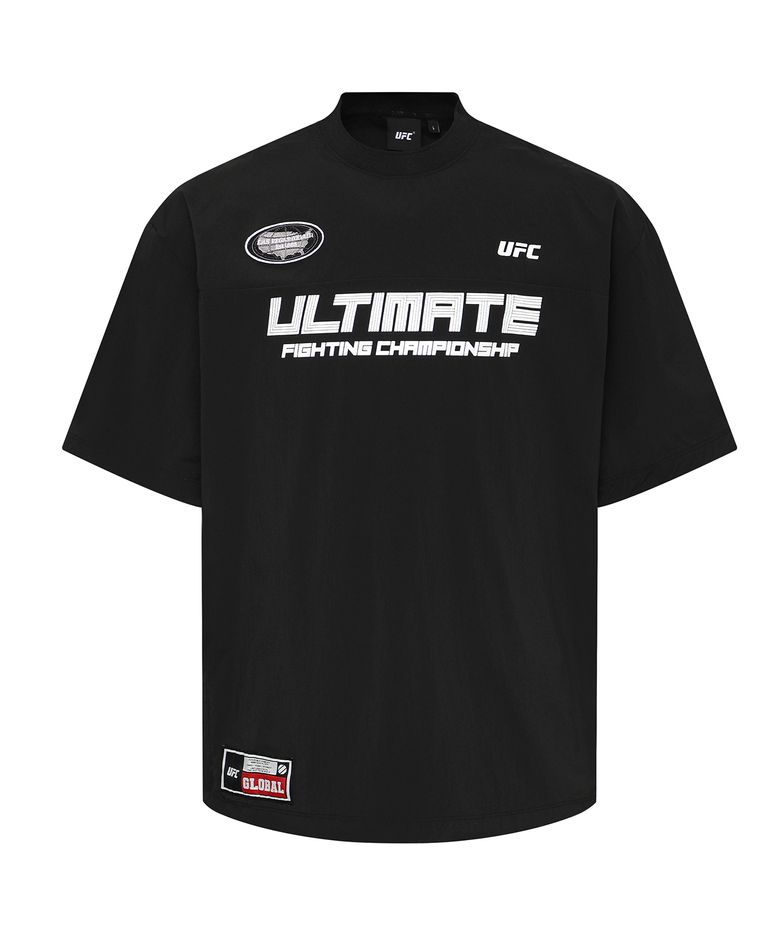 UFC 무브 릴렉스핏 반팔 피스테 블랙 U2SSX2115BK