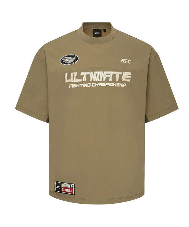 UFC 무브 릴렉스핏 반팔 피스테 라이트브라운 U2SSX2115LR