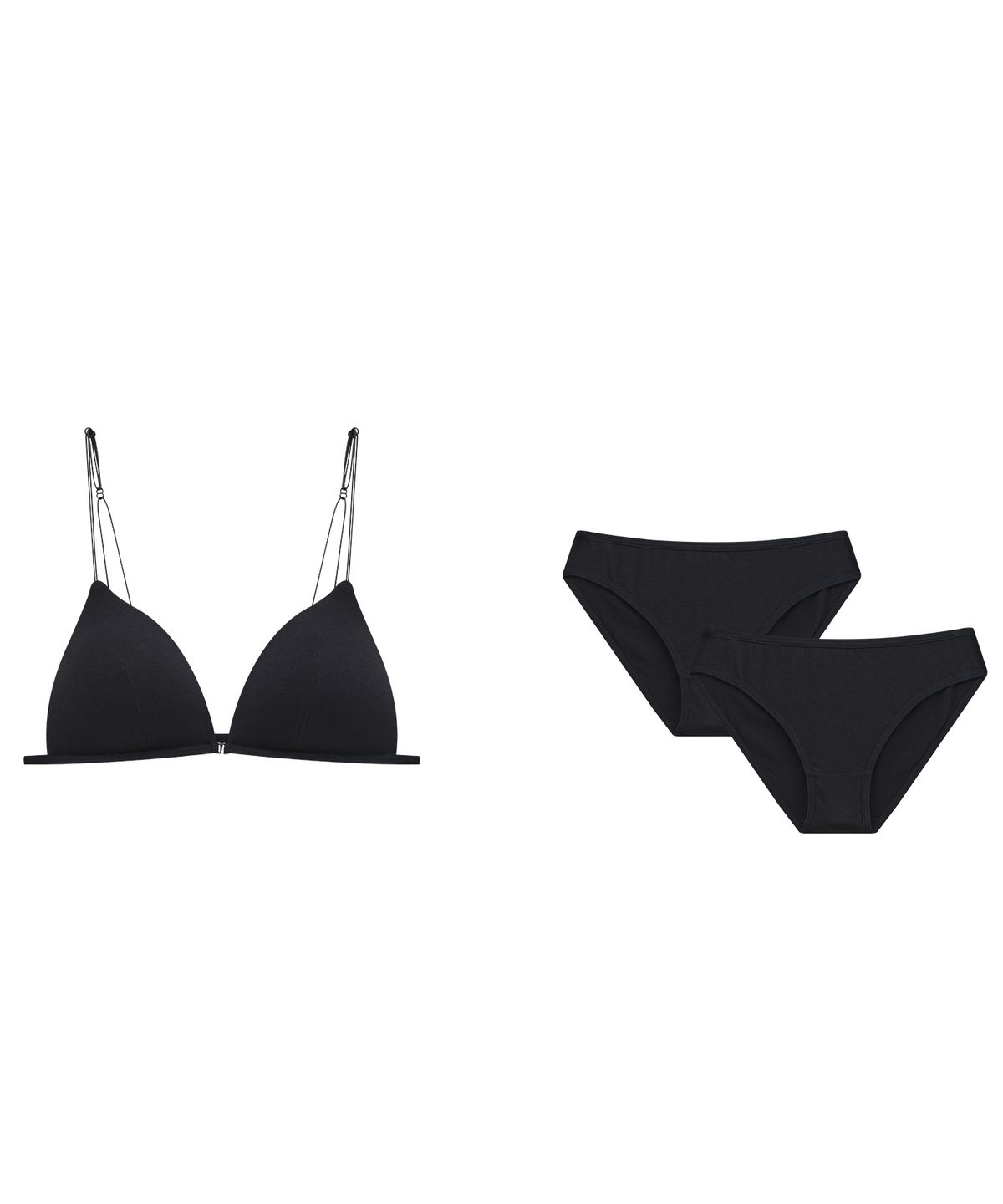 르세렌(LESEREIN) [1Bra+2Panty] 416 앞후크 브라렛 세트