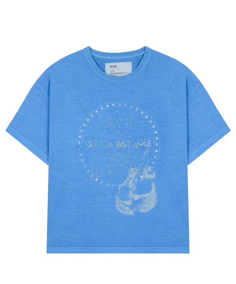 ROCKYSTAR VINTAGE OVERSIZED T-SHIRT / BLUE