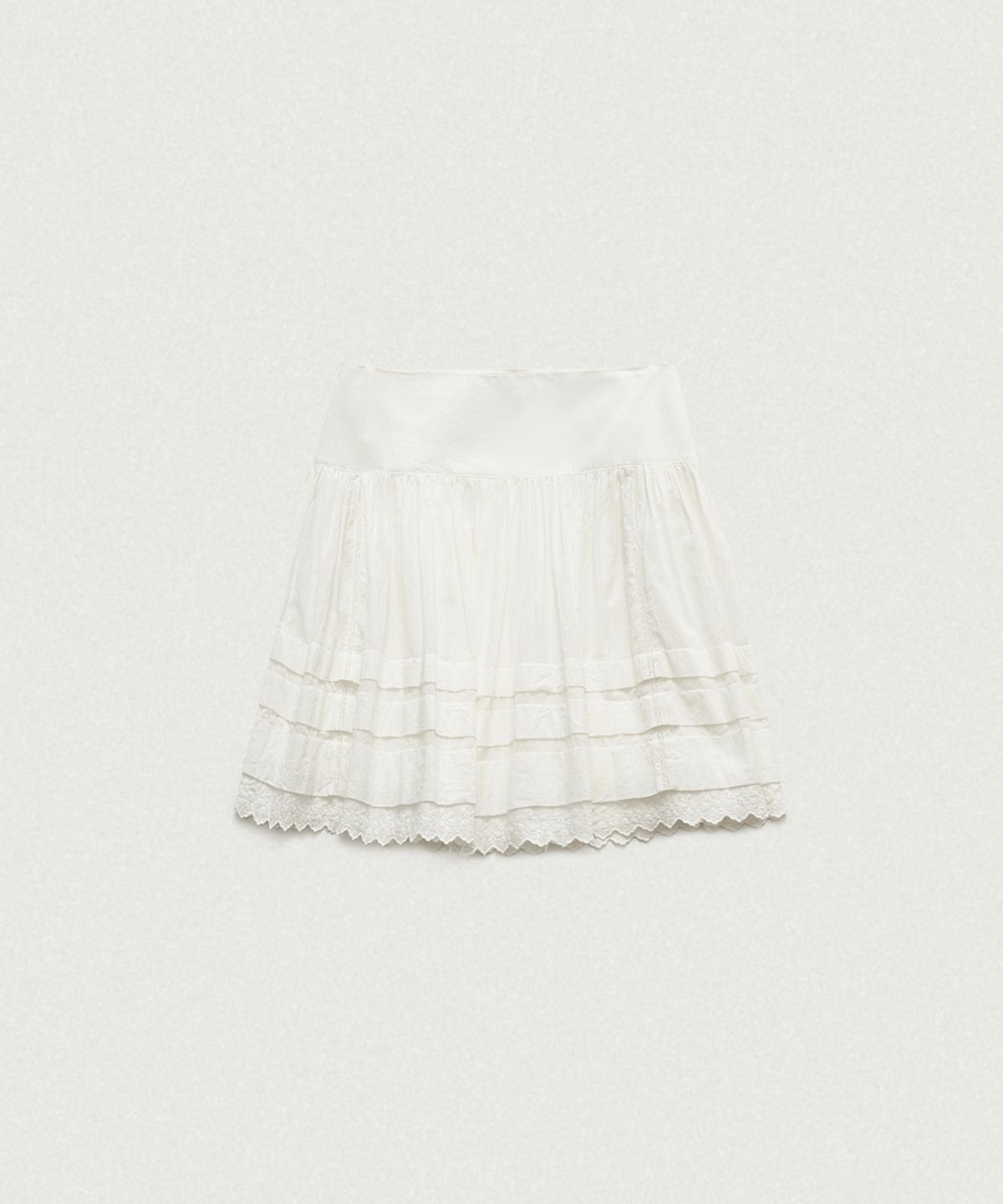더바넷(THEBARNNET) Elin Lace Midi Skirt_Ivory