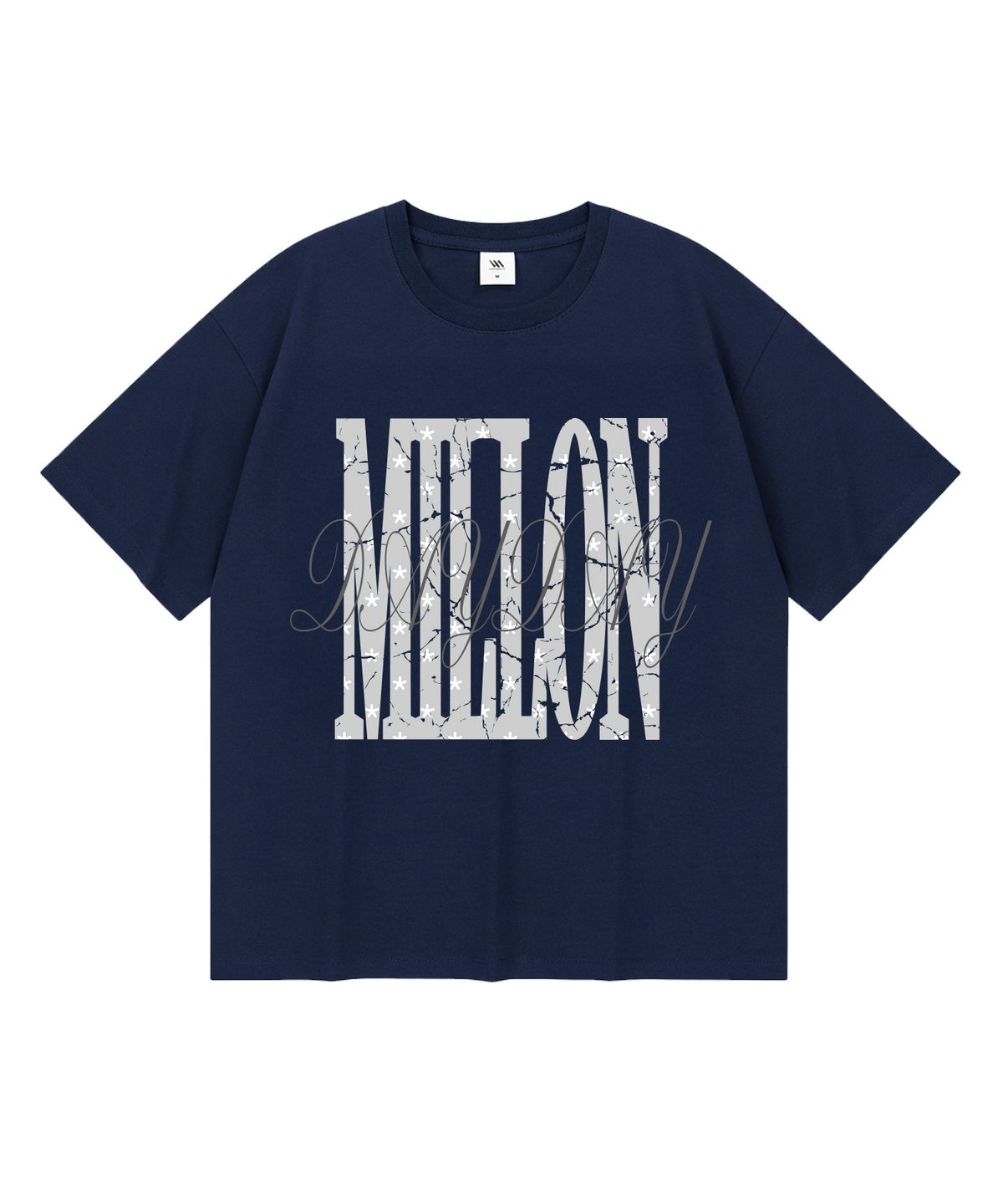 밀리언데이(MILLION DAY) Peace Mark 오버핏 반팔티