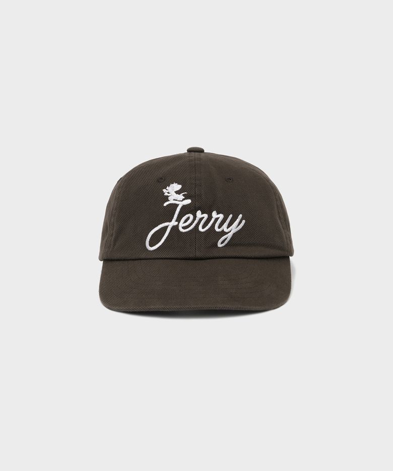 [톰과제리X셔터] TJS JERRY EMBROIDERED CAP (BROWN)