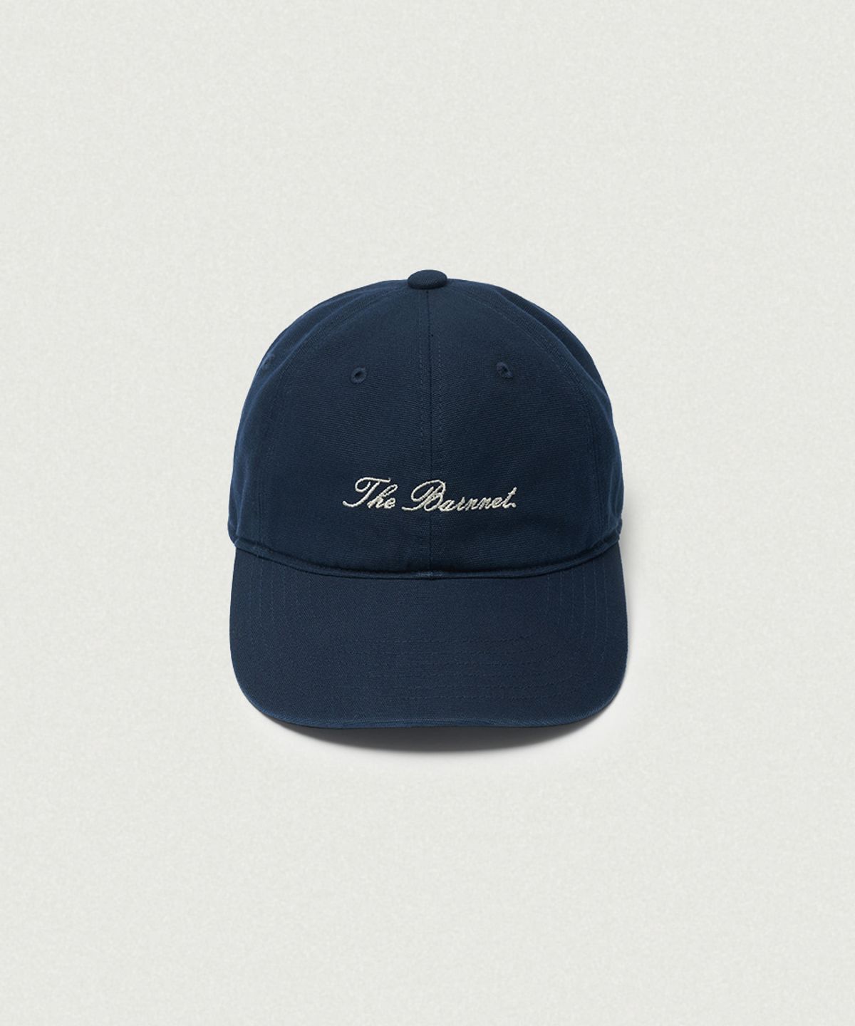 더바넷(THEBARNNET) Letter Logo Ball Cap_Navy
