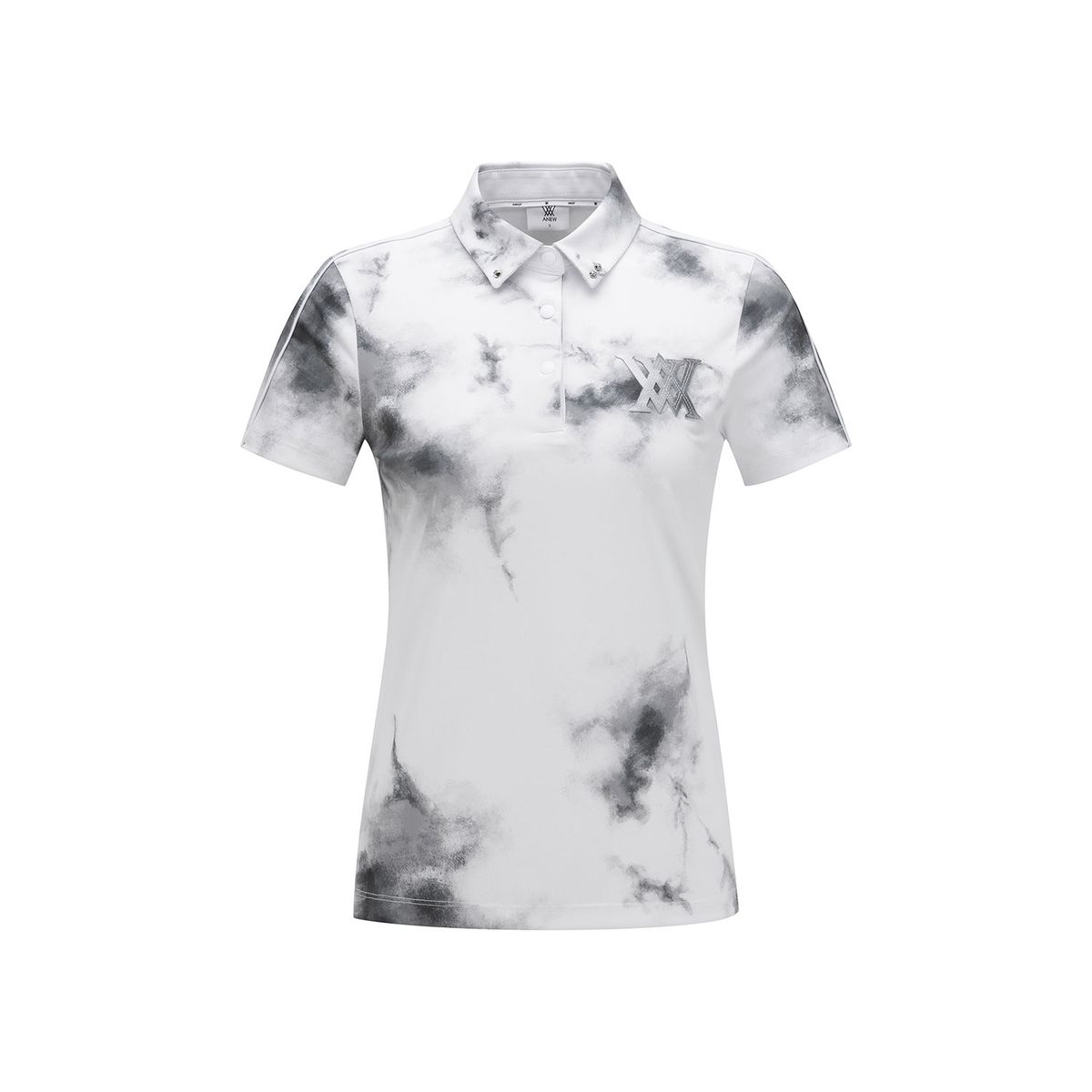 어뉴골프(ANEW GOLF) WOMEN COLLARED SHORT T-SHIRT_WH