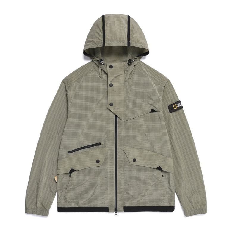 N262UJP100 샌드웨이브 후드 자켓 G/KHAKI