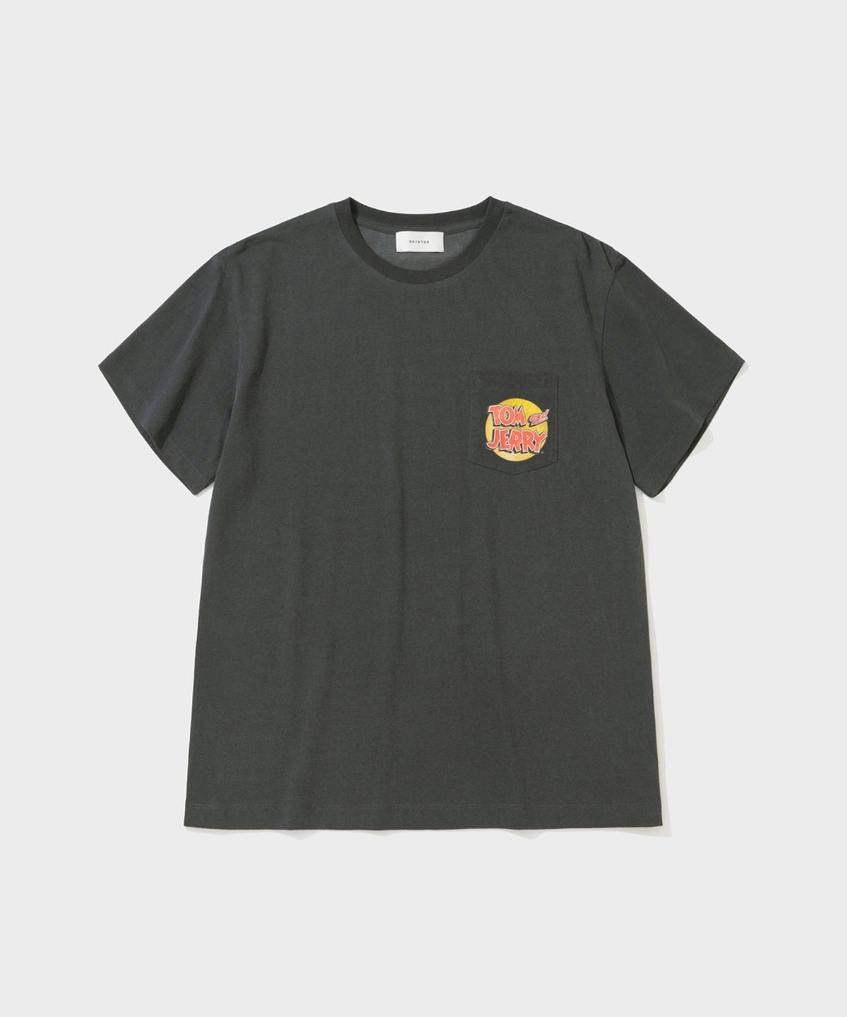 셔터(SHIRTER) TJS VTG LOGO T-SHIRT (GREY)