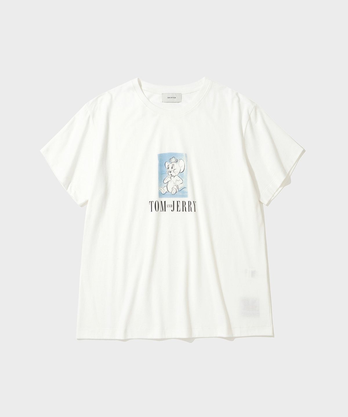 셔터(SHIRTER) TJS JERRY PAINT T-SHIRT (WHITE)