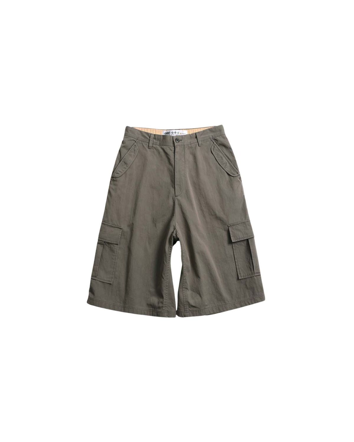 999휴머니티(999HUMANITY) WOODY_CARGO BURMUDA SHORT (KHAKI)