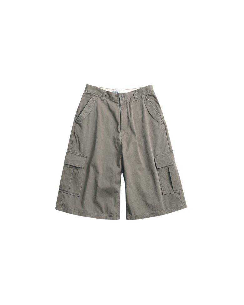 WOODY_CARGO BURMUDA SHORT (SAGE BEIGE)