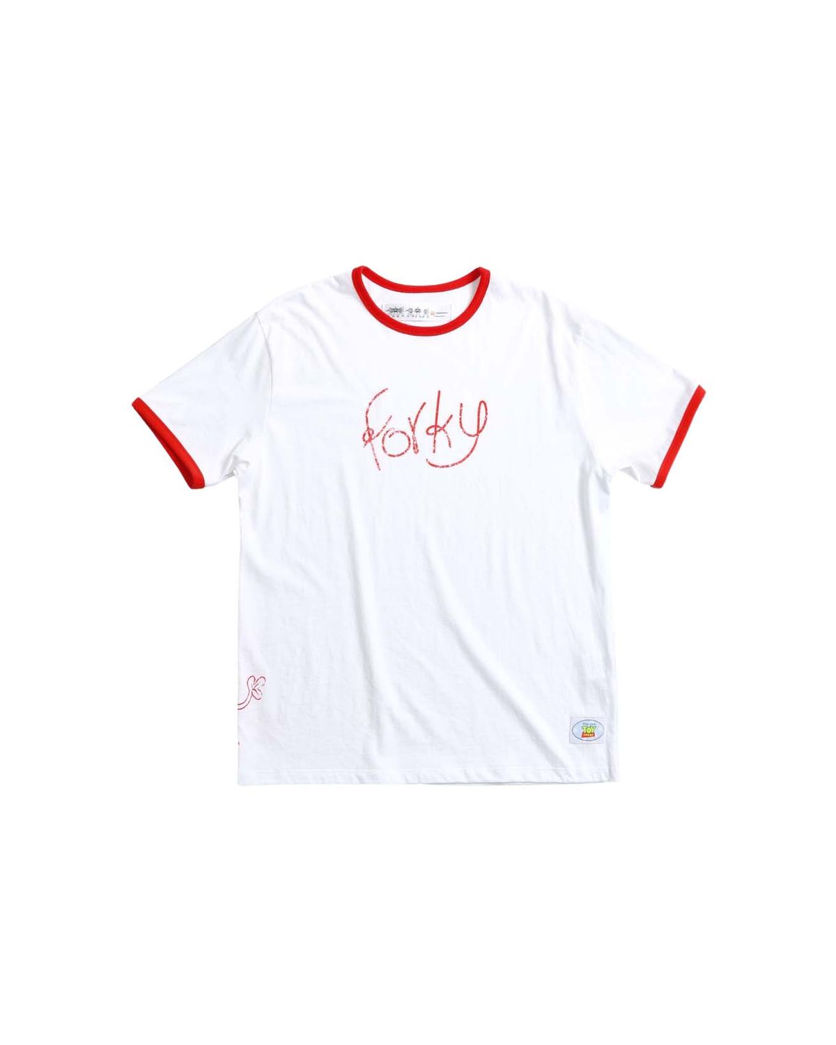 999휴머니티(999HUMANITY) TOYS 4EVER HALF TEE (RED)