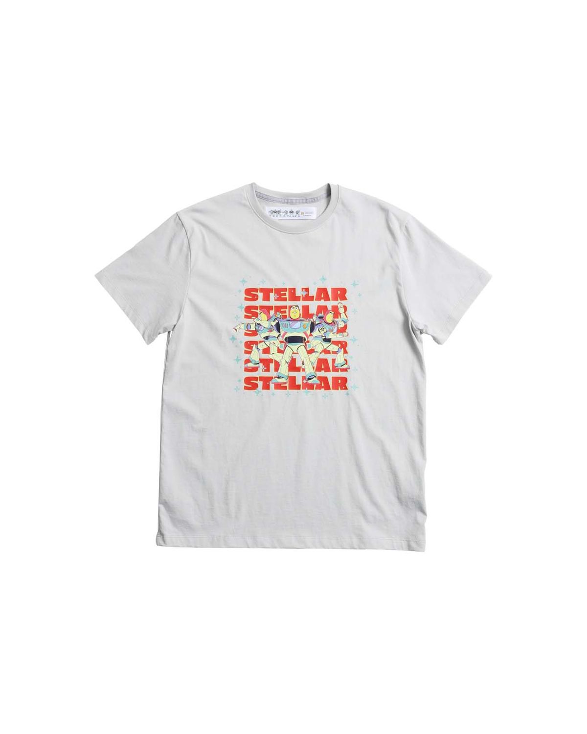999휴머니티(999HUMANITY) STELLAR_BUZZ_HALF TEE (GREY)