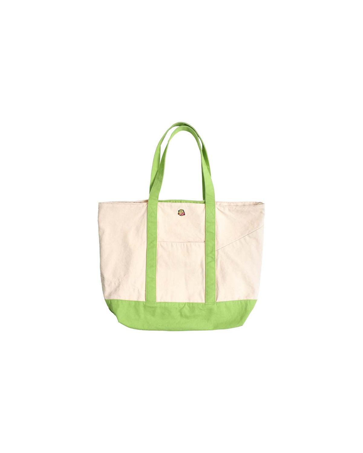 999휴머니티(999HUMANITY) TOY CANVAS TOTE BAG (WASHED GREEN)