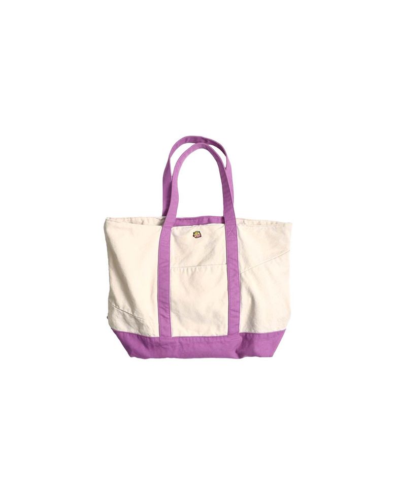 TOY CANVAS TOTE BAG (WASHED PURPLE)