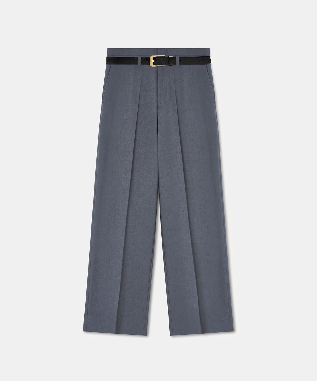 라벨아카이브(LABELARCHIVE) Jareth wide-fit belted pants storm grey