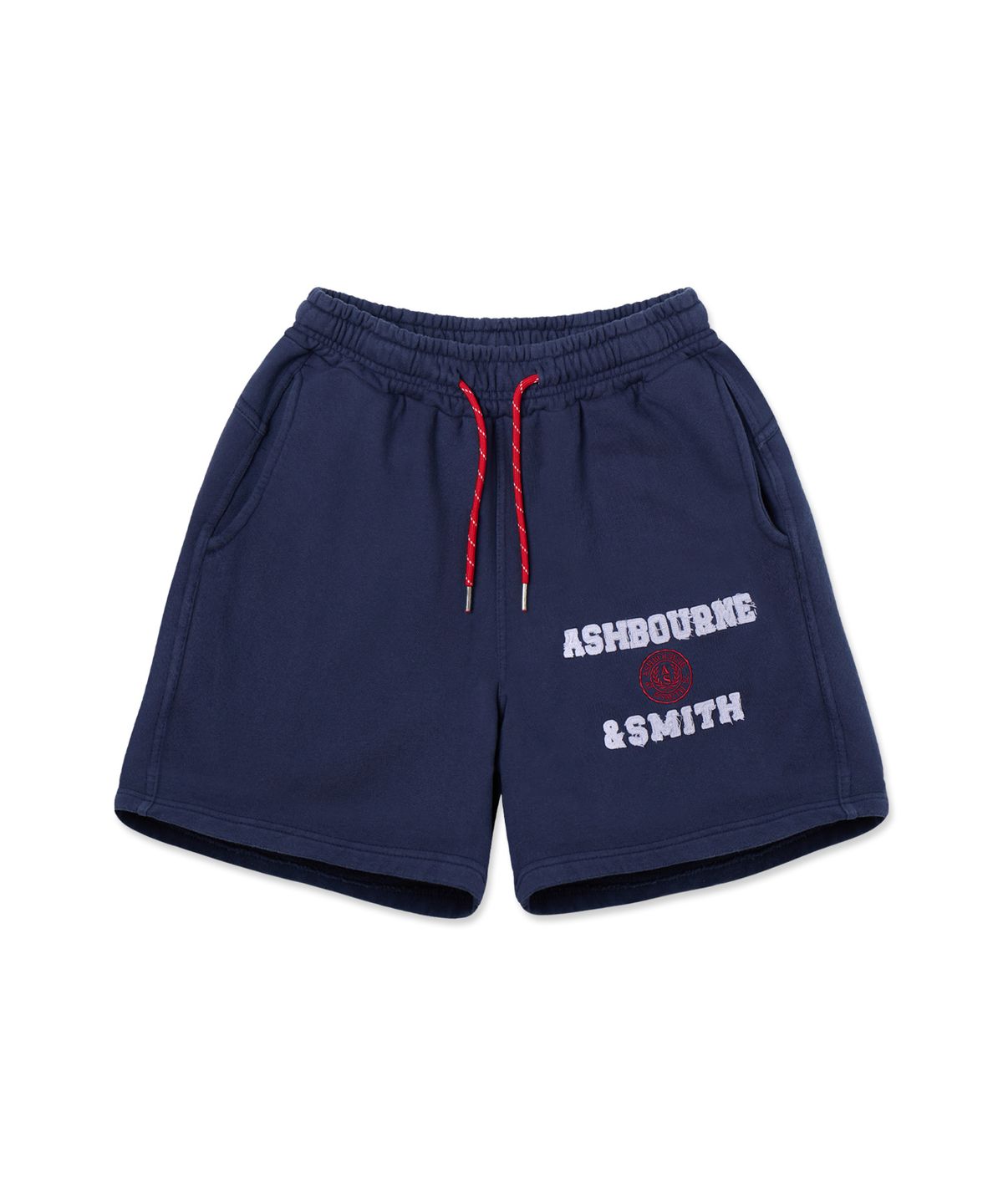 애쉬본&스미스(ASHBOURNE & SMITH) [MEN] 스트링 포인트 ASHBOURNE&SMITH 스웻 숏 팬츠 ASH1905_네이비
