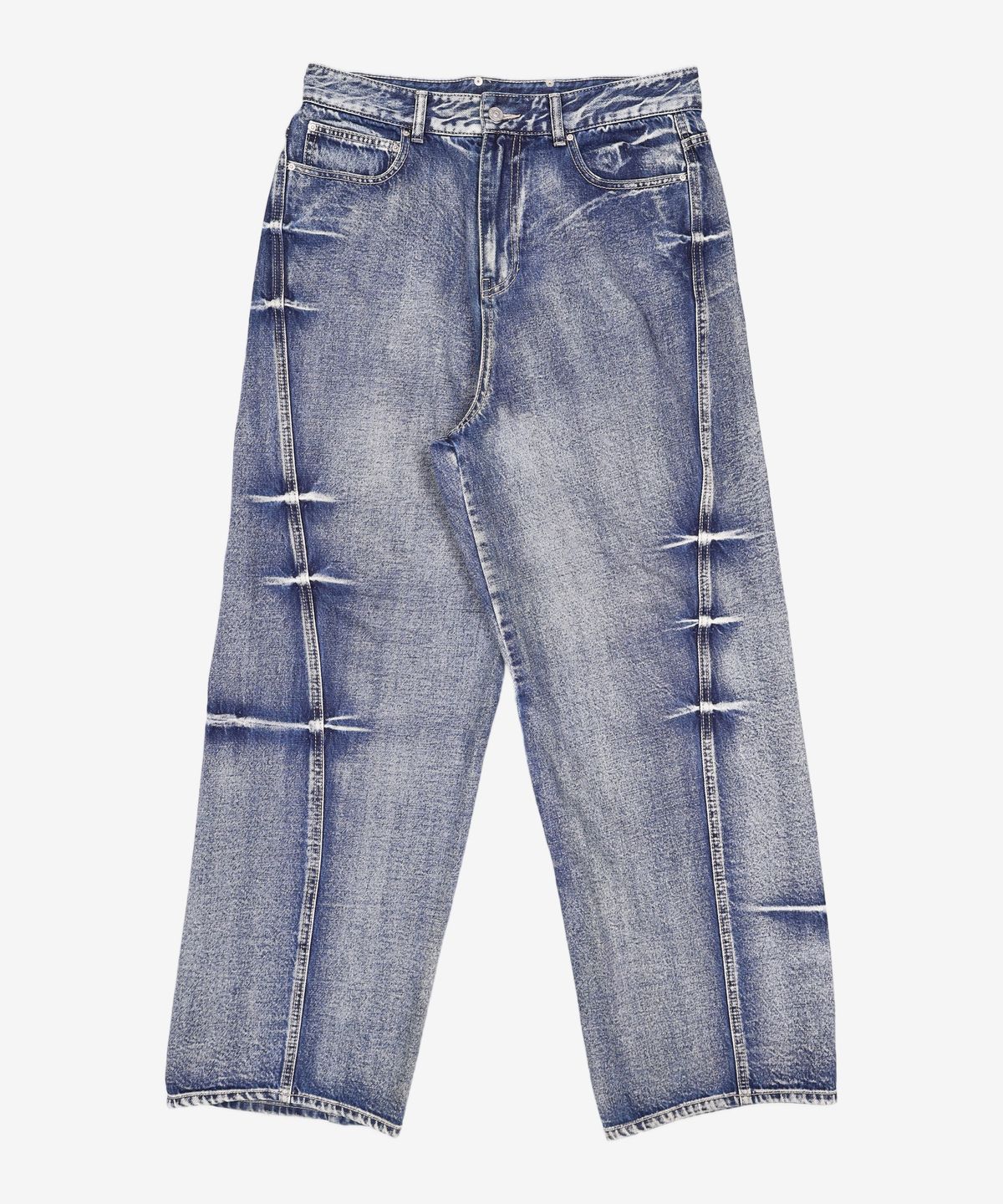 메종미네드(MAISON MINED) [SET] GRAPIC T-SHIRTS + PINCH DENIM PANTS 48