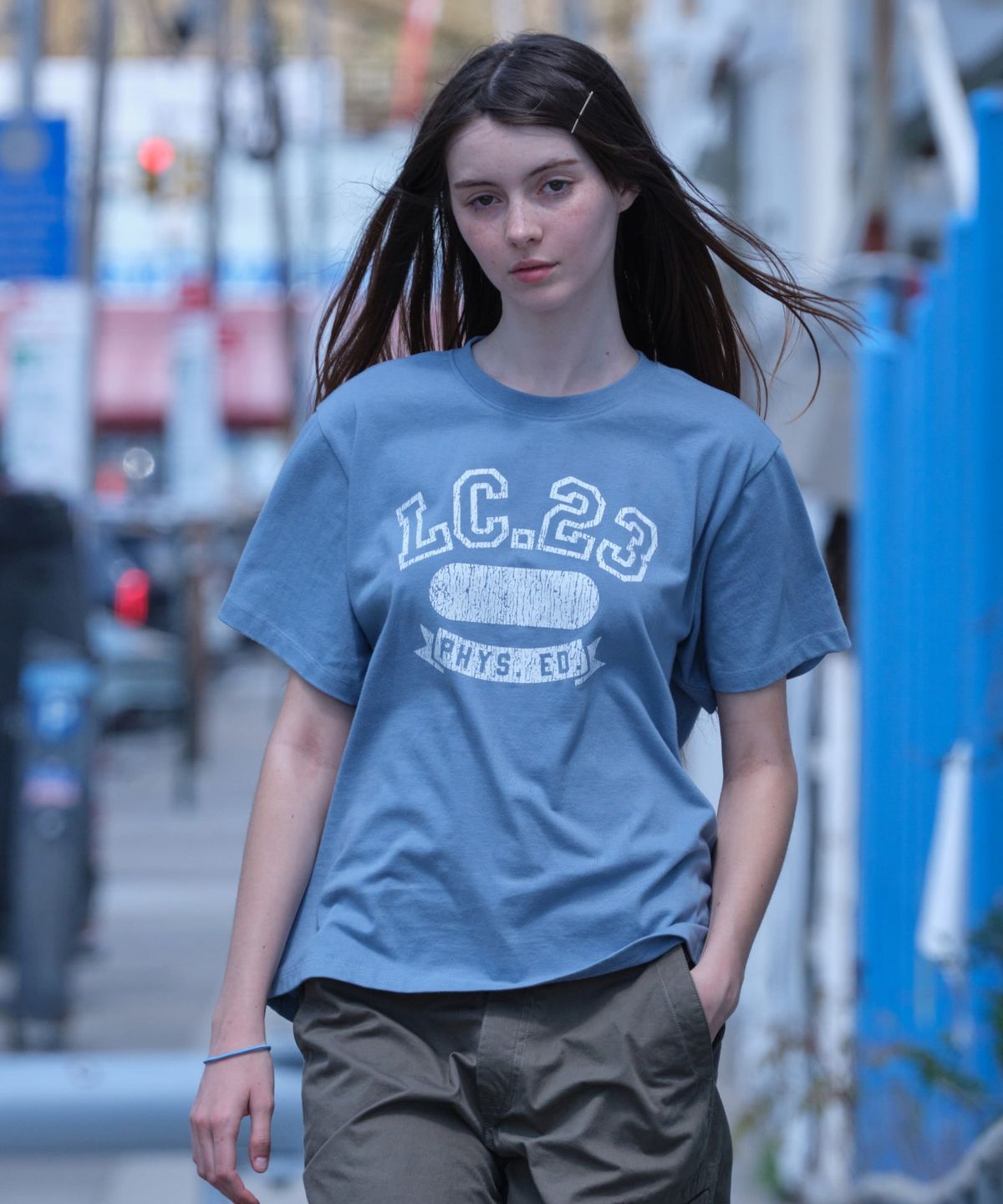 로우클래식(LOW CLASSIC) Lc 23 TEE_BLUE [LC262TS20BL]