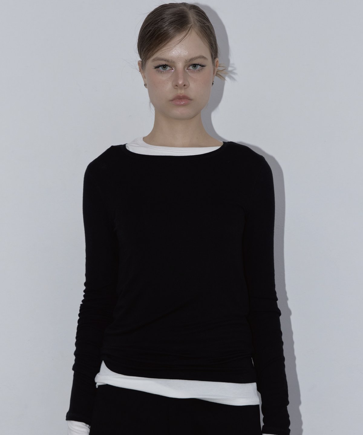 태리아떼(TELIATE) Logo Long Sleeve (Bk)