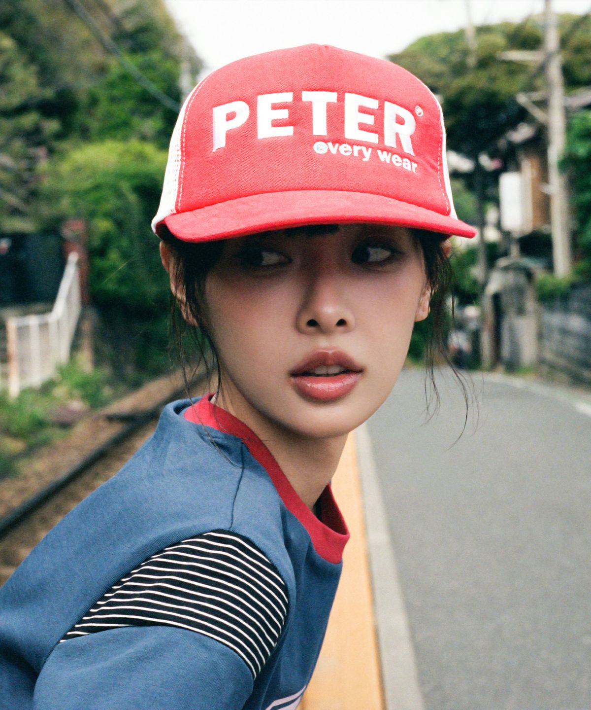 마이네임이즈피터(MYNAMEISPETER) EVERY WEAR TRUCKER CAP - RED