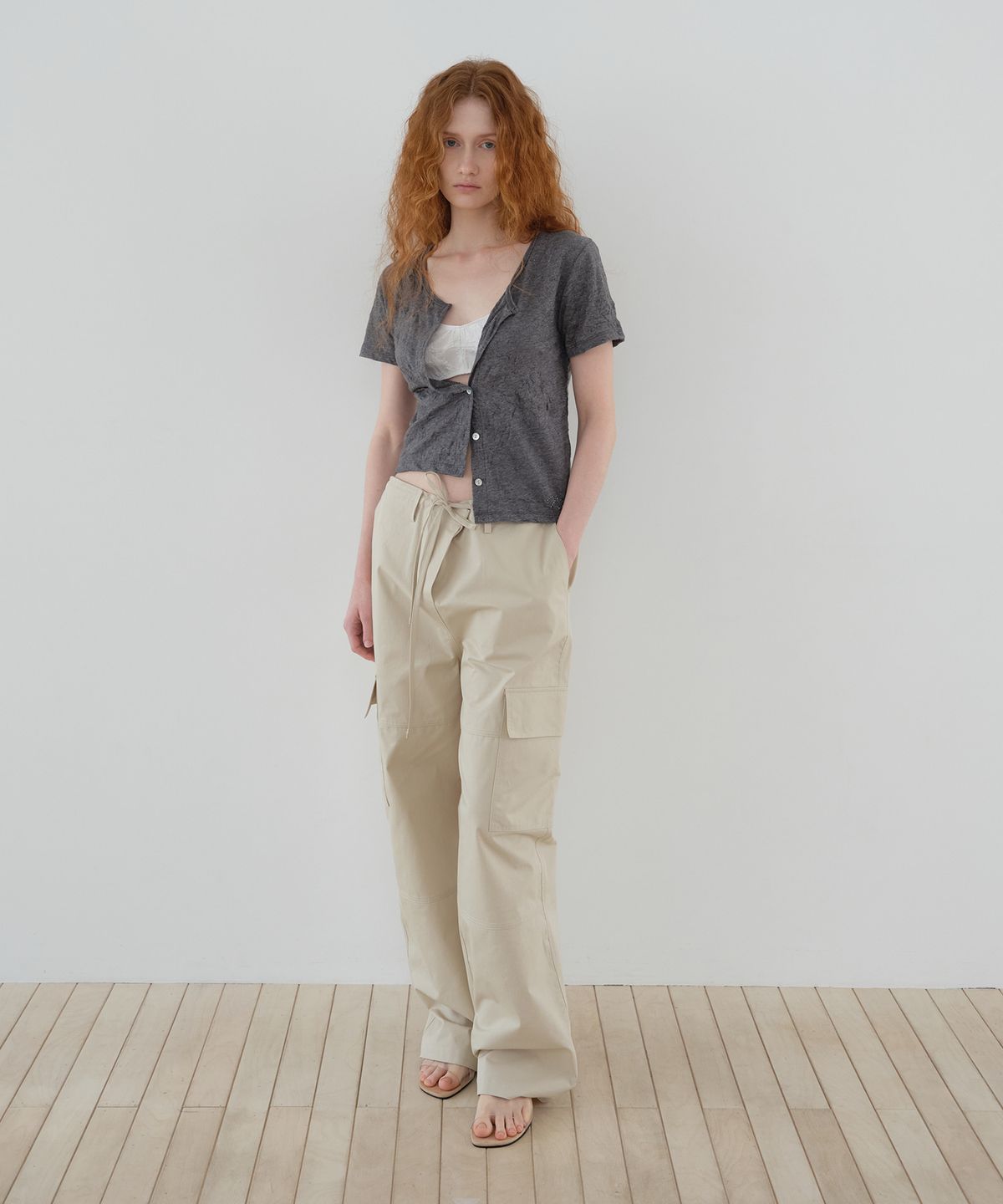 포에트서울(POETSEOUL) MOOD CARGO PANTS_beige