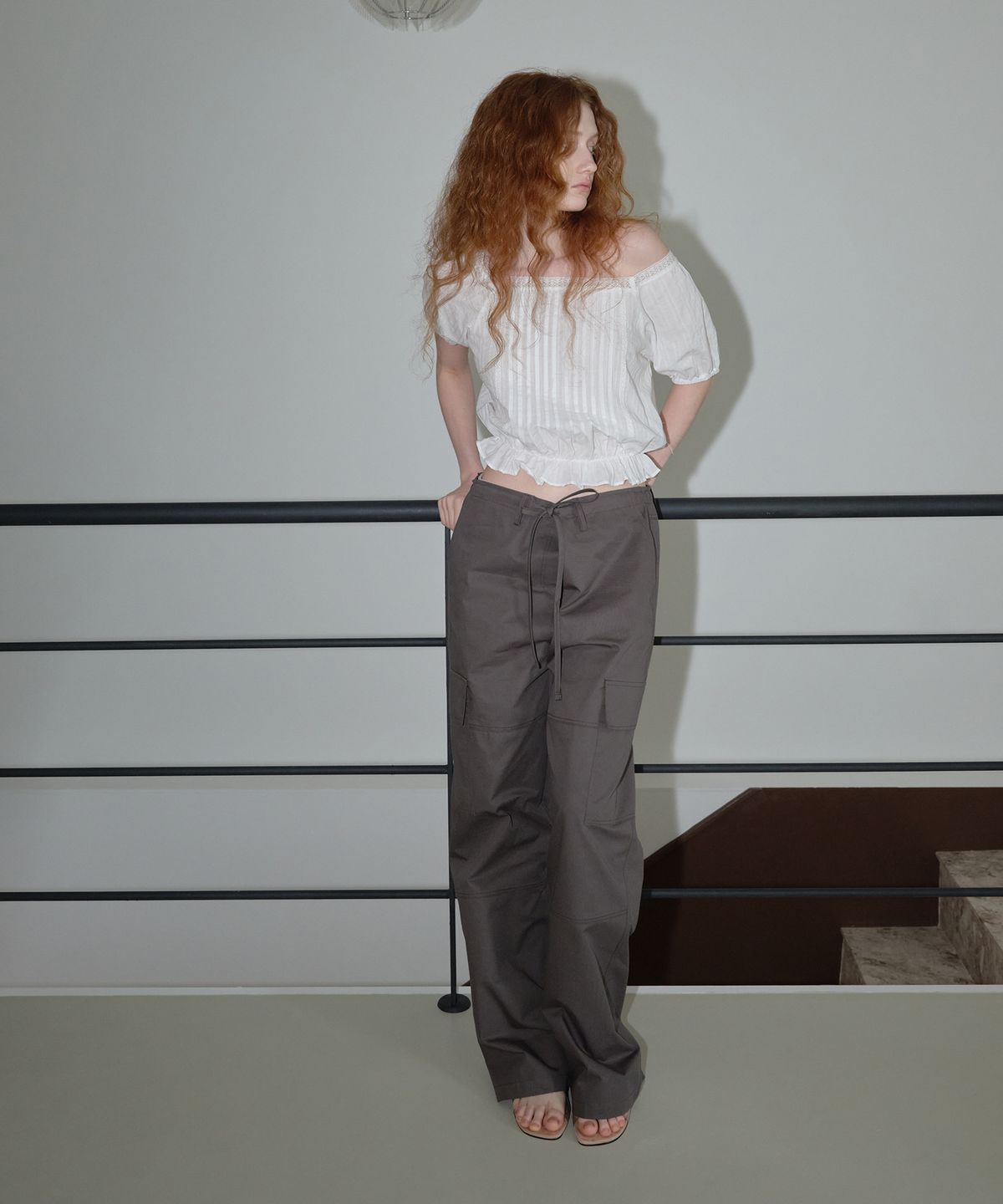 포에트서울(POETSEOUL) MOOD CARGO PANTS_gray