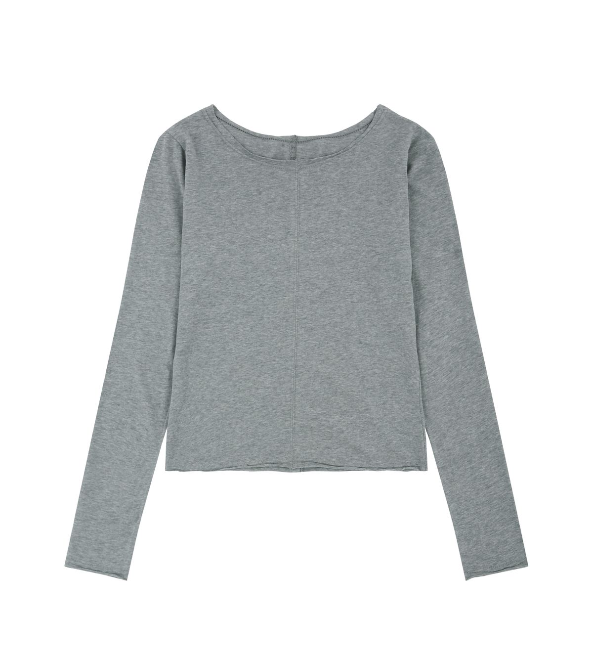 알디유(ALDIYOUU) Stitched T-shirt (Gray)