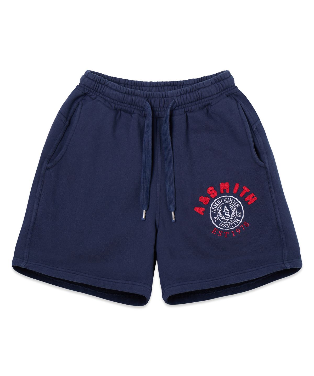 애쉬본&스미스(ASHBOURNE & SMITH) [MEN] A&SMITH 스웻 숏 팬츠 ASH1903_네이비