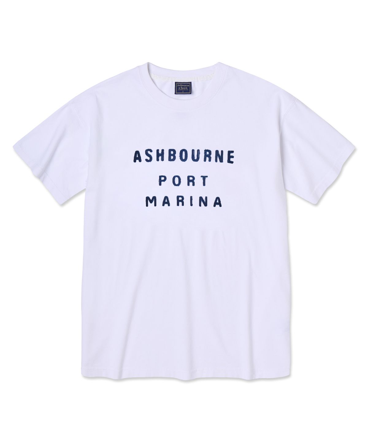 애쉬본&스미스(ASHBOURNE & SMITH) [MEN] PORT MARINA 반팔티 ASH1012_화이트