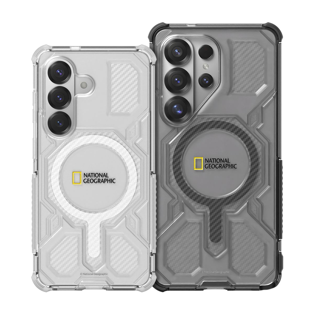 내셔널지오그래픽 모바일(NATIONAL GEOGRAPHIC MOBILE) 갤럭시S26 시리즈 마그네틱 러기드 카빙 케이스