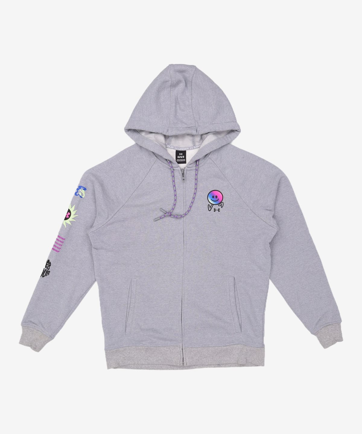 언더아머(UNDERARMOUR) 후드 집업 LG/G/G