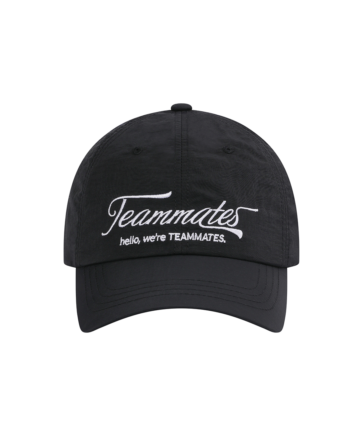 클로스랩(CLAUSLAB) TEAMMATES NYLON CAP BLACK