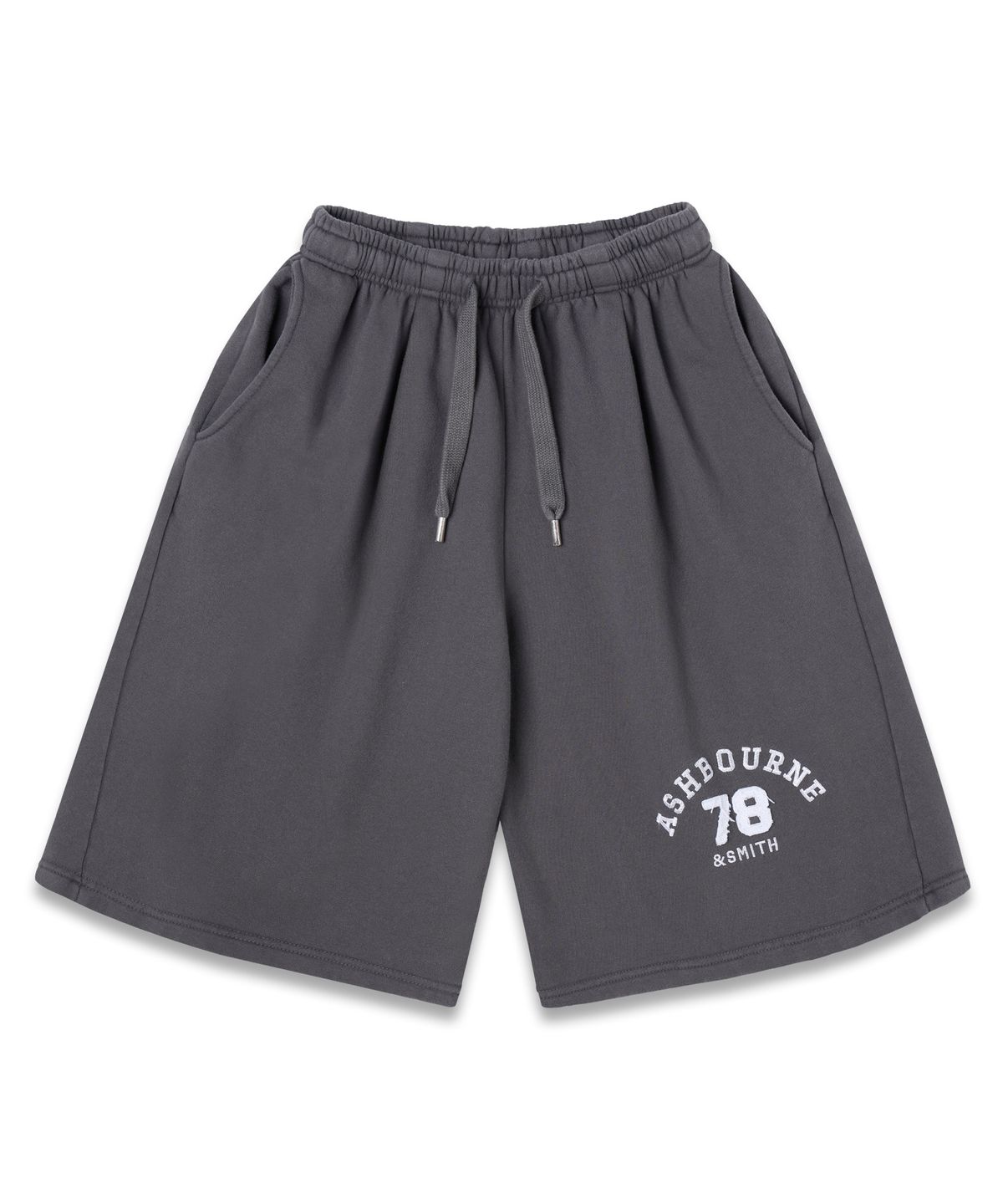 애쉬본&스미스(ASHBOURNE & SMITH) [MEN] ASHBOURNE 78 스웻 와이드 팬츠 ASH1902_차콜