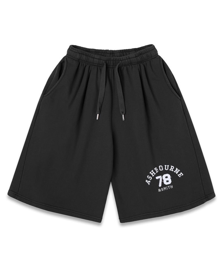 [MEN] ASHBOURNE 78 스웻 와이드 팬츠 ASH1902_블랙