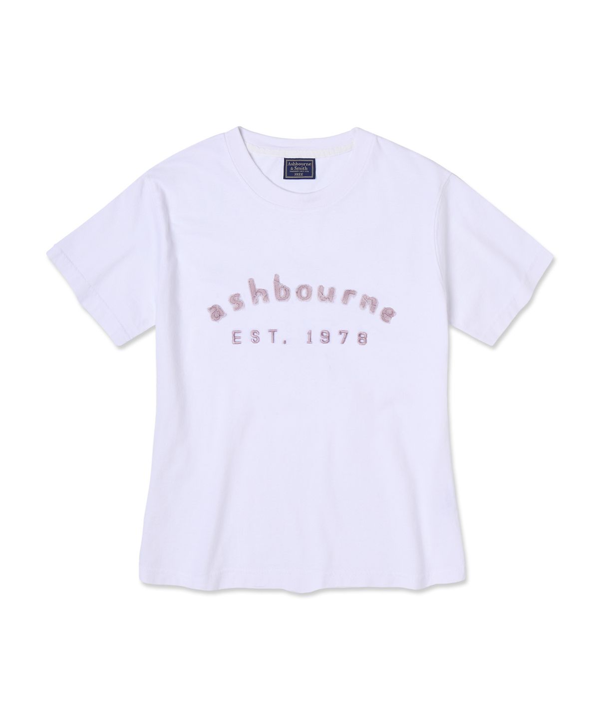 애쉬본&스미스(ASHBOURNE & SMITH) [우먼] A&SMITH EST 반팔티 ASH1003_화이트