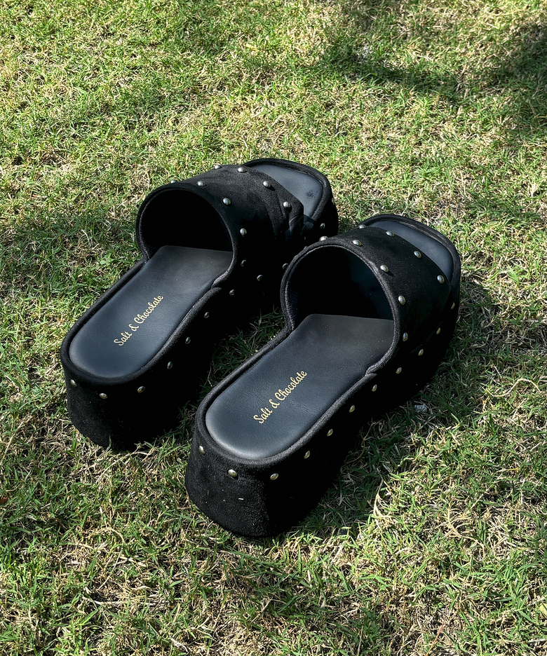 카이 스터드 슬리퍼 412623004 (6cm)