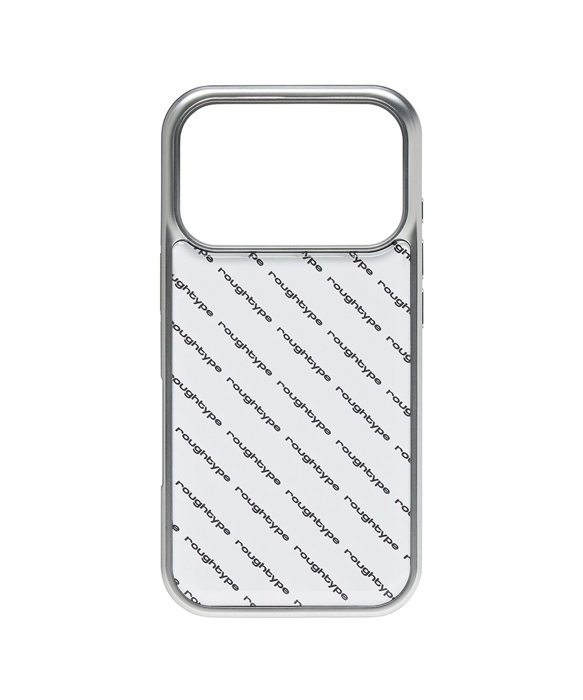 로타입(ROUGHTYPE) RT Logo iPhone Case - White