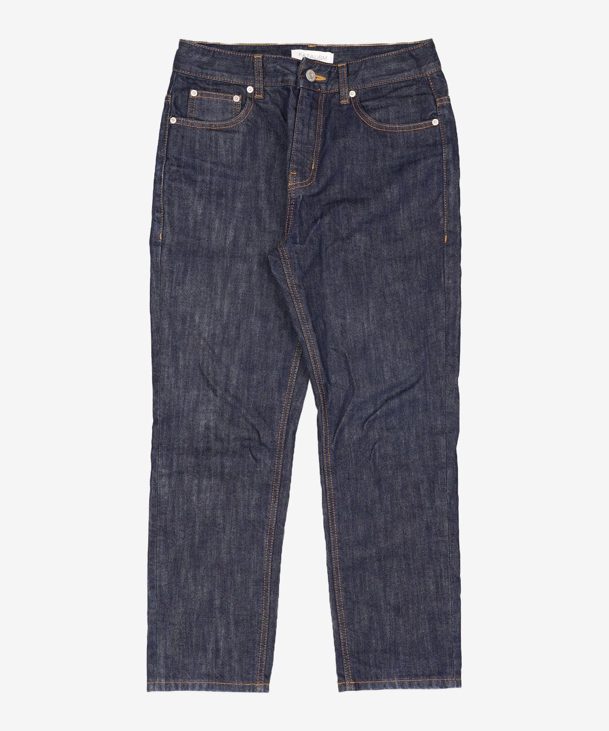페이탈리즘(FATALISM) #0222 Moderation indigo straight crop fit 44